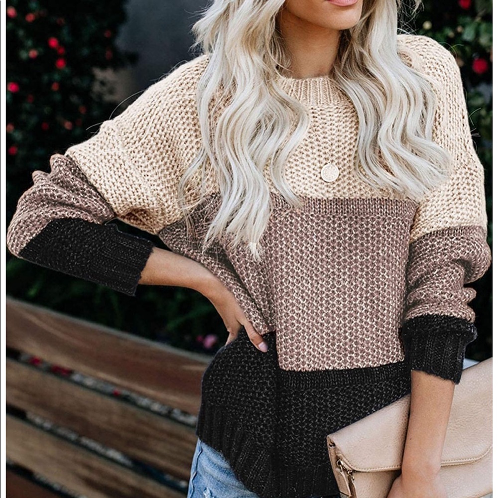 LAST ONE Oversized Chunky Knit Sweater